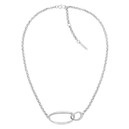 Calvin Klein collana da donna collezione playful organic shapes in acciaio inossidabile - 35000353