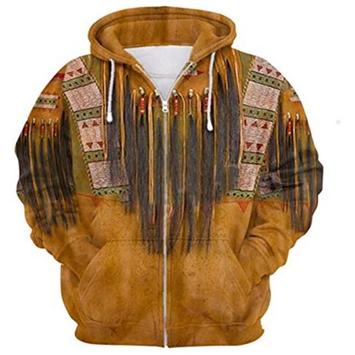 BSDASH indiano nativo harajuku casual colorato tuta moda 3dfull stampa felpa felpa giacca uomo donna solo picture1 6x-large