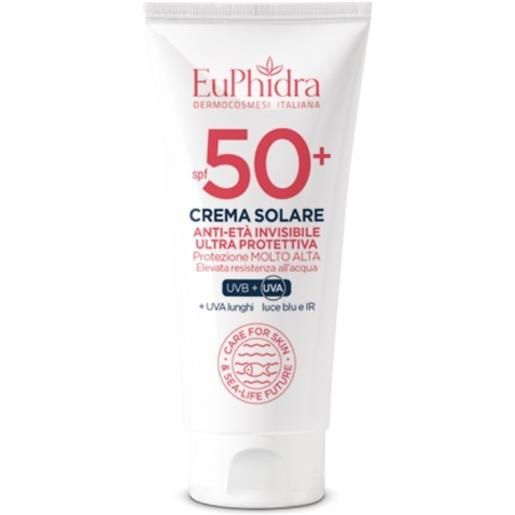 EUPHIDRA crema solare anti-età invisibile ultraprotettiva spf50+ - protezione solare 50 ml