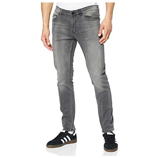 Only & sons onswarp dcc 2051 noos jeans skinny, grigio (grey denim grey denim), w28/l32 uomo