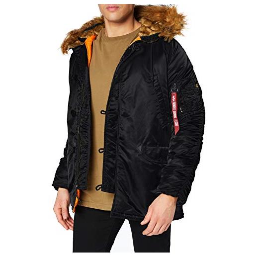 Alpha industries n3b vf 59 giacca invernale da donna, black, medium