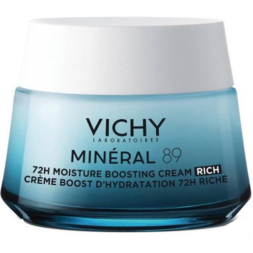Vichy mineral 89 - crema ricca booster idratatante 50 ml
