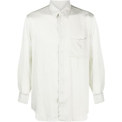 Lardini camicia con colletto classico - bianco