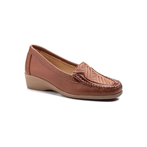 NOESLOMISMO BY DILEMA non è lo stesso scarpe donna spring/summer 2023 mocassini, rosso, 37 eu