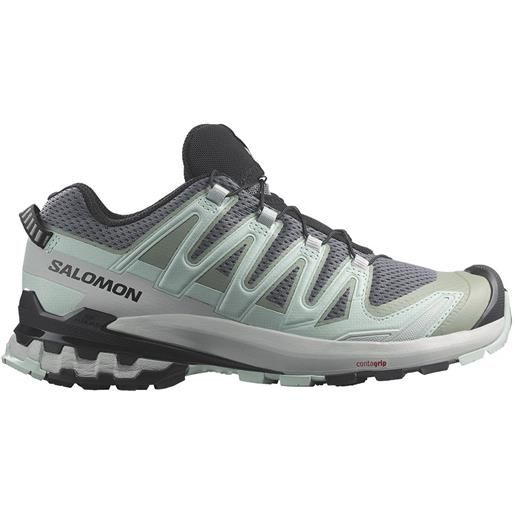 Salomon xa pro 3d v9 trail running shoes grigio eu 41 1/3 donna