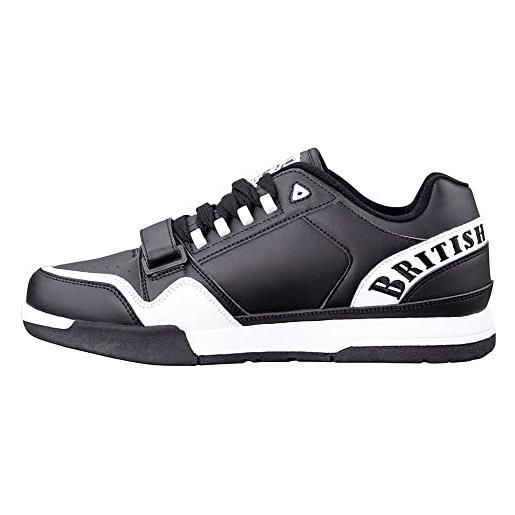 British Knights ultra, scarpe da ginnastica uomo, nero/bianco, 44.5 eu