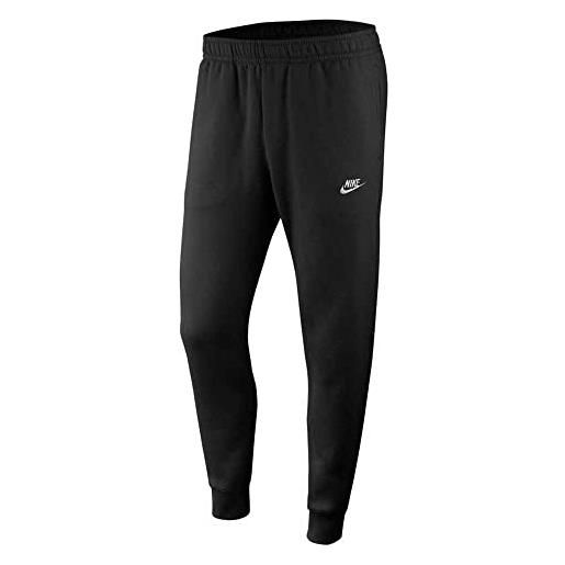 Nike m nsw tch flc jggr pantaloni sportivi, uomo, black/obsidian/black, 4xl-t