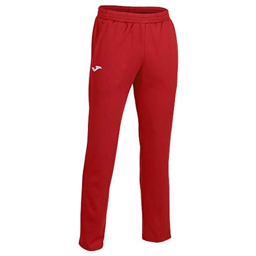 Joma 101334.600.2xl pantaloni lunghi sportivi, cleo ii, uomo, rosso, 2xl