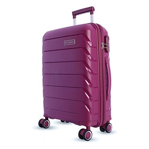 Don Algodon maletas de viaje cabina - maleta cabina 55x40x20 - bagagli- bagaglio a mano donna, fucsia, cabina - mlx8050010