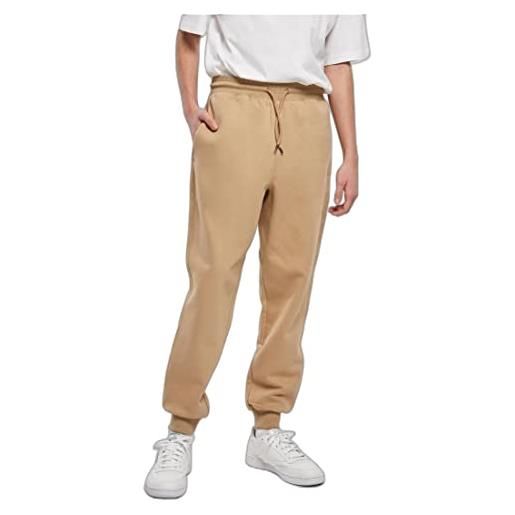 Urban Classics pantaloni sportivi basici, beige tinta unita, xxl uomo