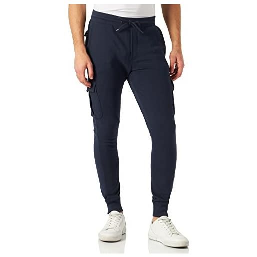 Urban classics pantaloni jogging uomo, tuta in stile cargo aderenti, sweatpants sportivo, tasche cargo, disponibili in diversi colori, taglie xs - 5xl