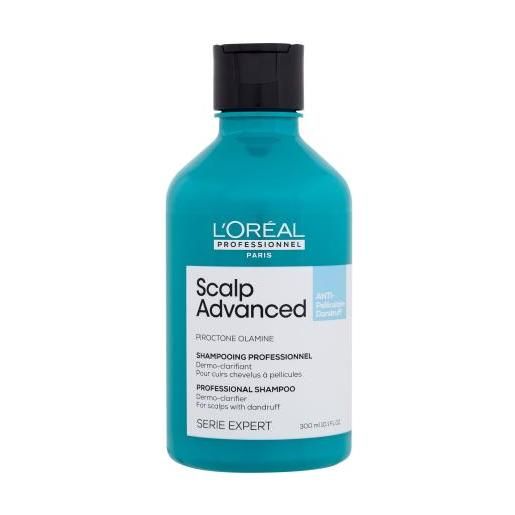 L'Oréal Professionnel scalp advanced anti-dandruff professional shampoo 300 ml shampoo antiforfora per donna