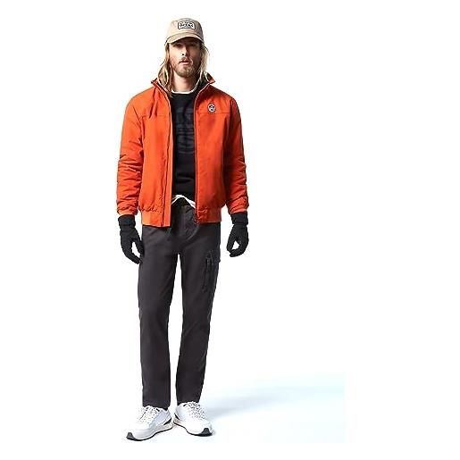 NORTH SAILS sailor uomo giacca in nylon riciclato - vestibilità slim e fissaggio con cerniera (l, forest night)