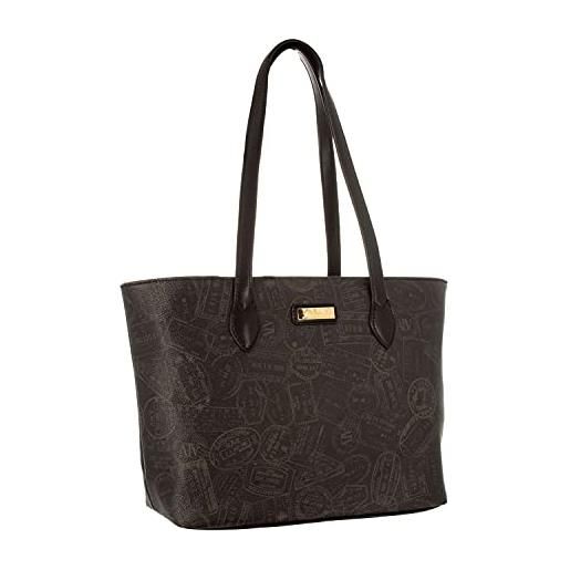 ALV by Alviero Martini - borsa shopping bag impermeabile in pvc con inserti in pu di alta qualità per donna