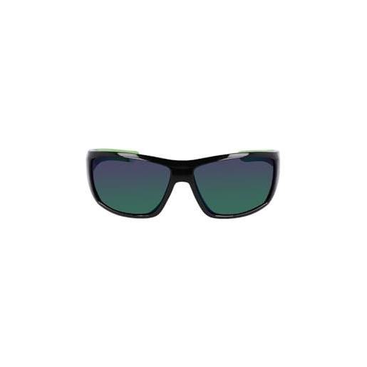 Columbia men's sunglasses c525sp utilizer - shiny black & green/green mirr with green mirror lens