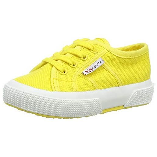 SUPERGA 2750 baby classic, sneaker, unisex - bambini e ragazzi, giallo (yellow sunflower 176), 21 eu