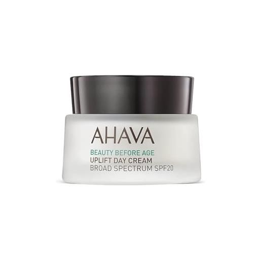 AHAVA crema giorno con azione di sostegno (spf 20) - crema viso idratante con minerali del mar morto - 50ml