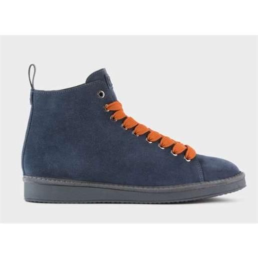 Panchic p01 ankle boot dark blue/burnt orange uomo