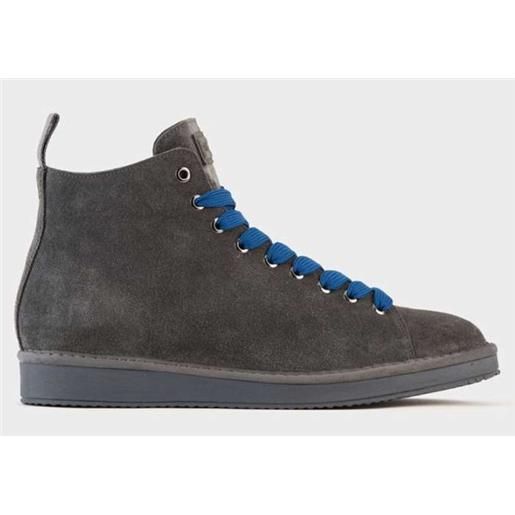 Panchic p01 ankle boot antrachite/electric blue uomo