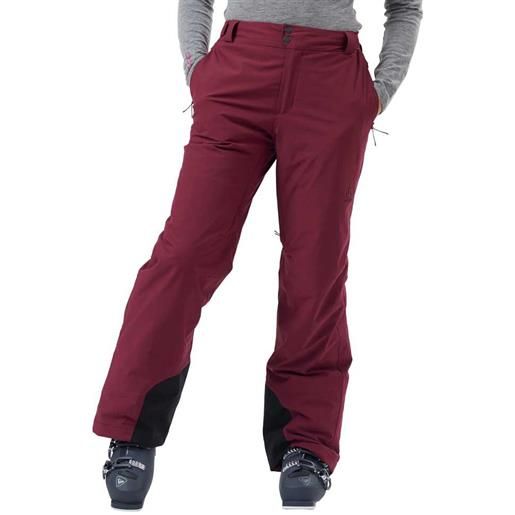 Odlo ski bluebird s-thermic pants rosso 34 / regular donna