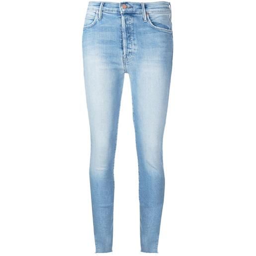 MOTHER jeans slim the stunner - blu