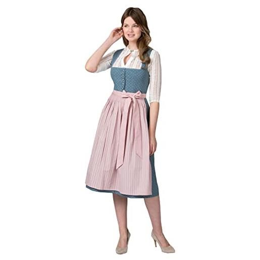 Stockerpoint dirndl madeline vestito, azzurro, 44 donna