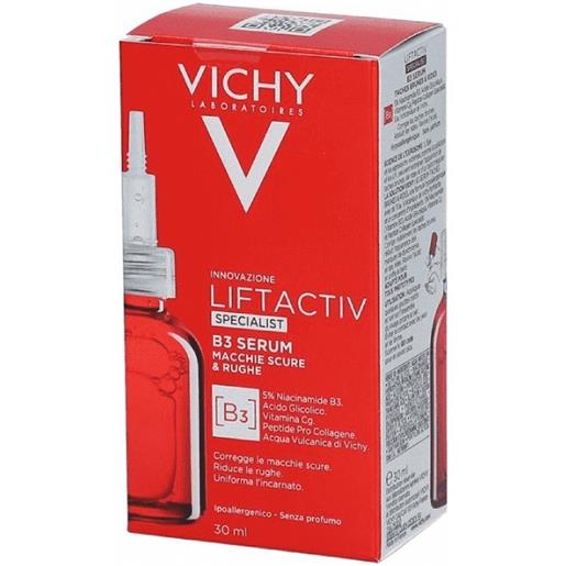 Vichy liftactiv specialist b3 serum - siero per macchie scure e rughe 30 ml