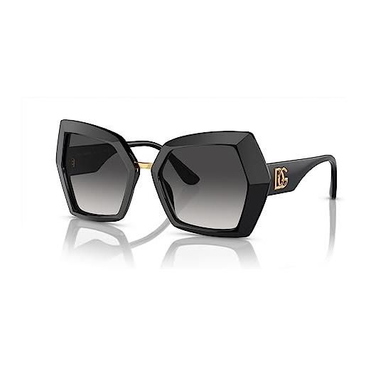 Dolce & Gabbana dolce&gabbana 0dg4377 54 501/8g occhiali da sole, unisex-adult, multicolore (multicolore), taglia unica