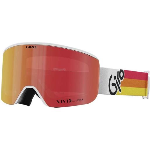 Giro axis ski goggles rosso vivid ember/cat2
