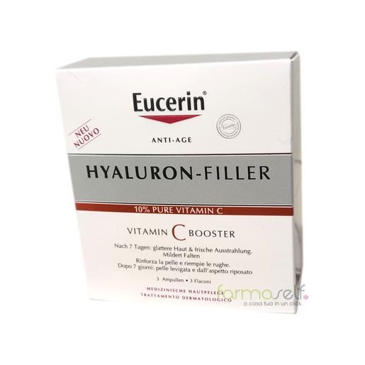 BEIERSDORF SpA eucerin hyaluron filler vitamina c booster anti-etã 3x8ml