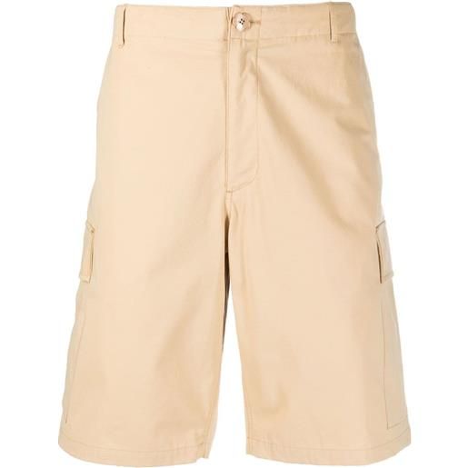 Kenzo shorts cargo con applicazione - toni neutri