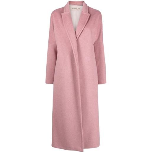 Blanca Vita cappotto lungo calomeria - rosa