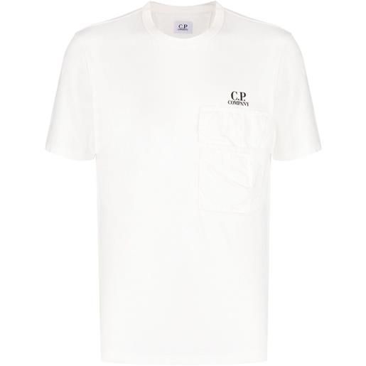 C.P. Company t-shirt con stampa - bianco