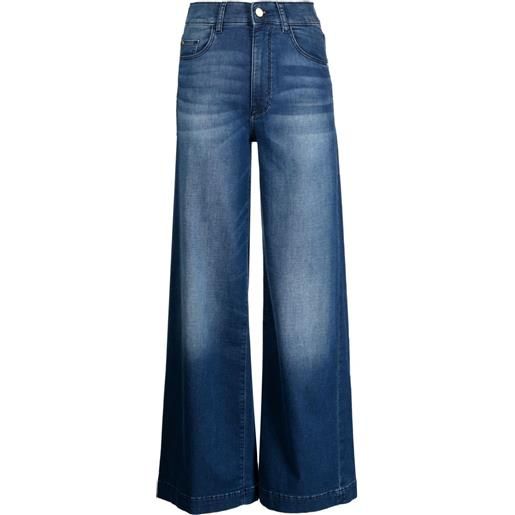 DL1961 jeans a gamba ampia hepburn - blu