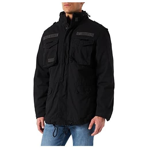 Brandit m65 giant jacke giacca a vento, schwarz, 7xl große größen uomo