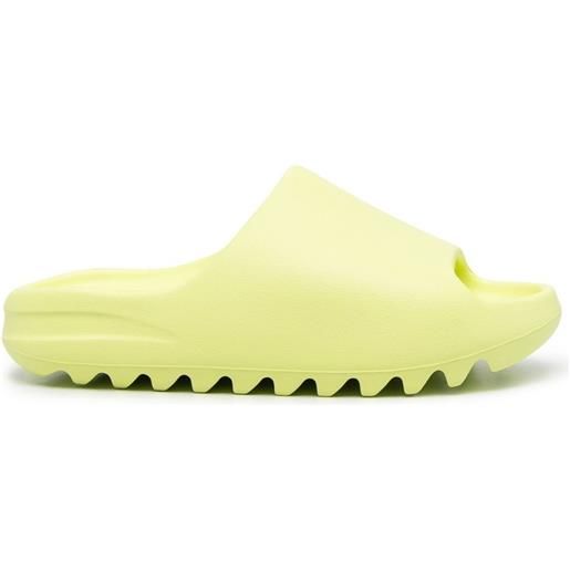 adidas Yeezy sandali slides yeezy glow green - verde
