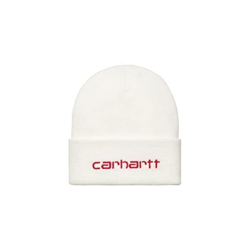 Carhartt wip script beanie wax/rocket