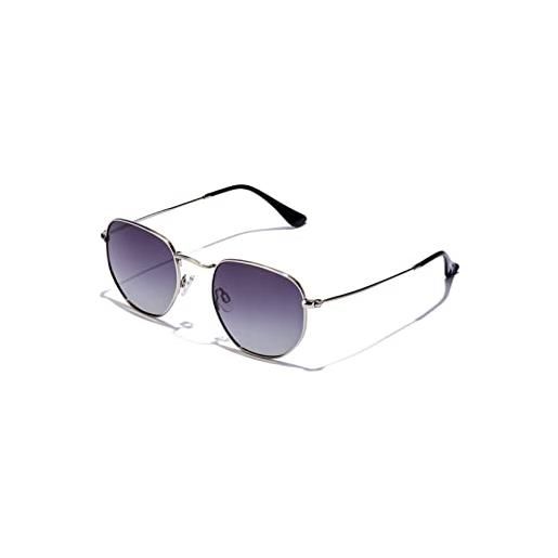 Hawkers sixgon drive, occhiali unisex - adulto, grey polarized · black ct, taglia unica