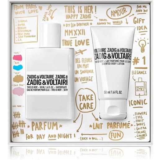 Zadig&voltaire - this is her + body lotion 50 ml