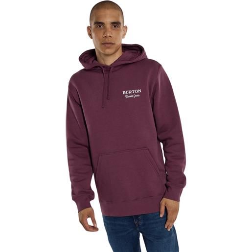 BURTON m durable goods pullover hoodie felpa con cappuccio uomo