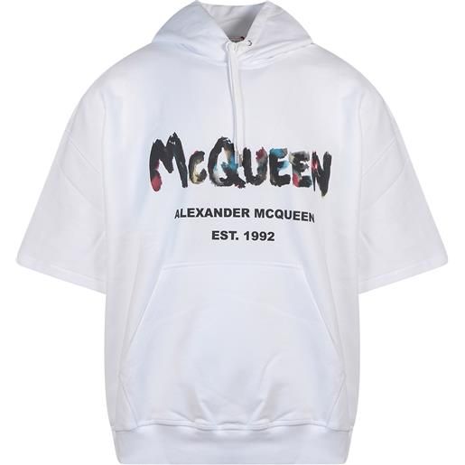 Alexander McQueen felpa con cappuccio
