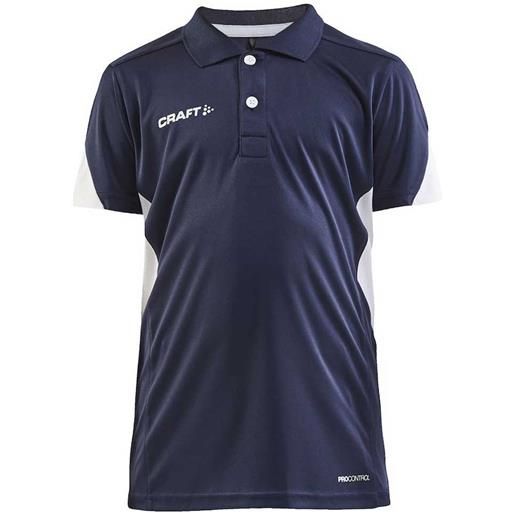Craft pro control impact short sleeve polo shirt blu 134-140 cm