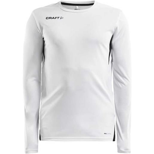 Craft pro control impact long sleeve t-shirt bianco xs uomo