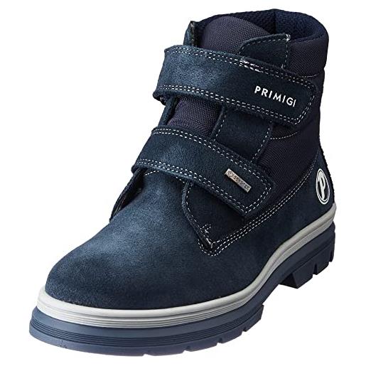 Primigi play track gtx, stivale alla caviglia unisex - adulto, blu navy, 35 eu