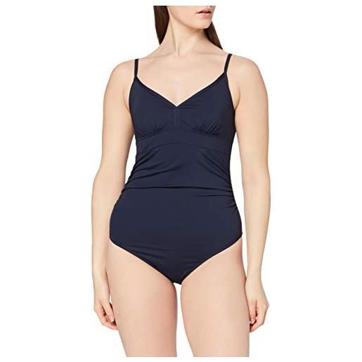 ESPRIT swimsuit m84850 costume intero premaman, blu (night blue 486), m/l donna