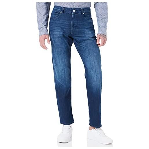 SELECTED HOMME slhstraight-scott 22602mb sup jns w noos-occhiali da sole jeans, media blu denim, 44 it (30w/32l) uomo