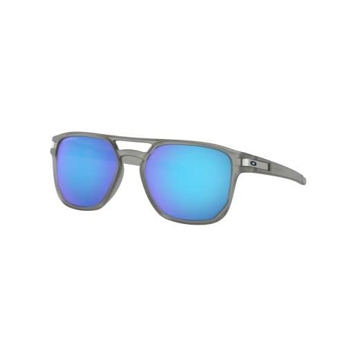 Oakley latch beta oo9436 occhiali da sole, grigio (gris mate), 0 uomo