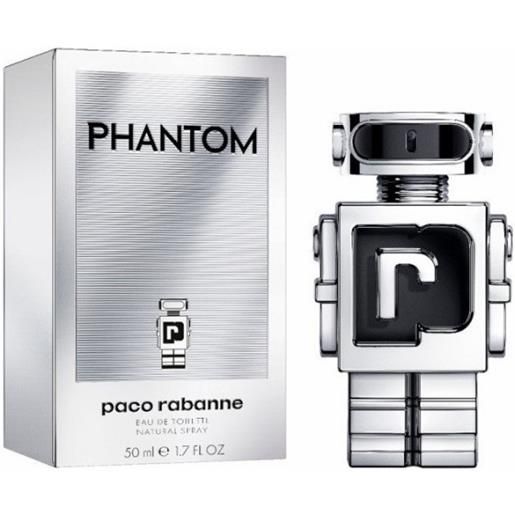 Paco Rabanne phantom - eau de toilette uomo 50 ml vapo