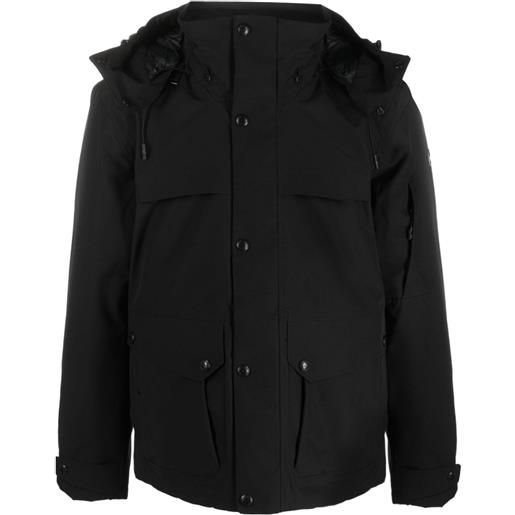 RLX Ralph Lauren giacca rhodes con cappuccio - nero