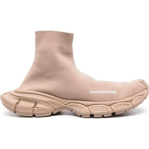 Balenciaga sneakers a calzino - toni neutri